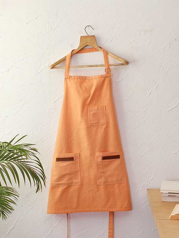 Barbecue Apron (Orange)