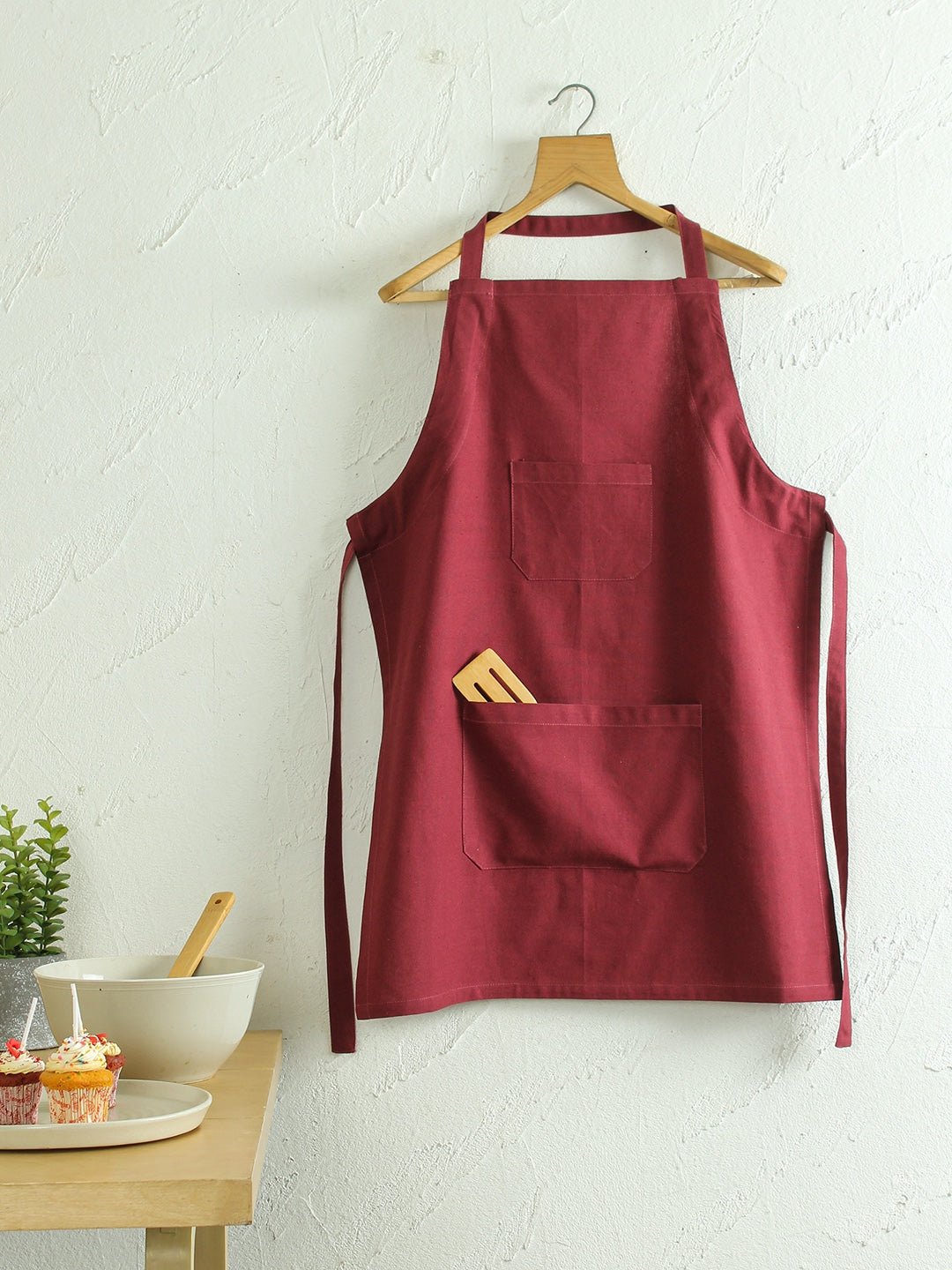 Saute & Serve 1 Apron - (Maroon)