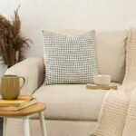 Girnar Cushion Cover (Dark Blue) – 45X45 cm