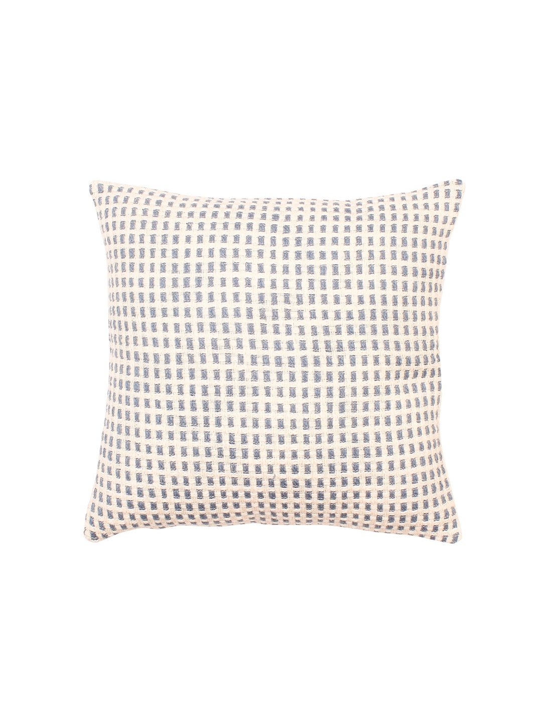 Girnar Cushion Cover (Dark Blue) - 45X45 cm