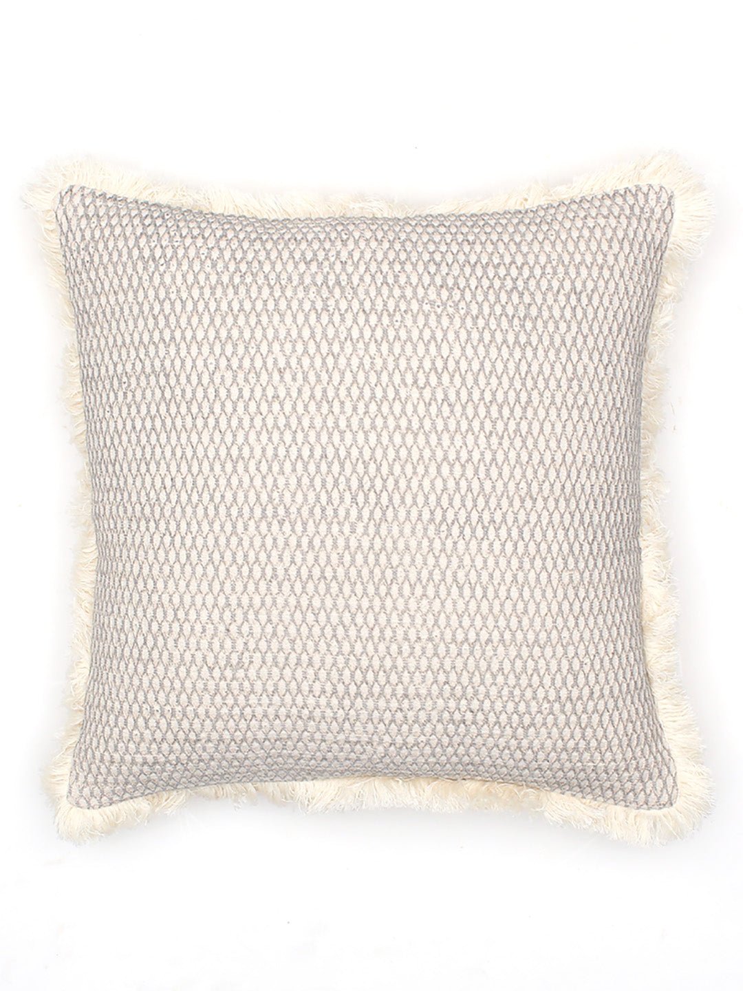 Akasam - Set Of 2 Cushion Covers (Grey) - 45X45 cm