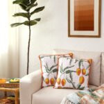 Aamb – Set Of 2 Cushion Covers (Rust) – Medium