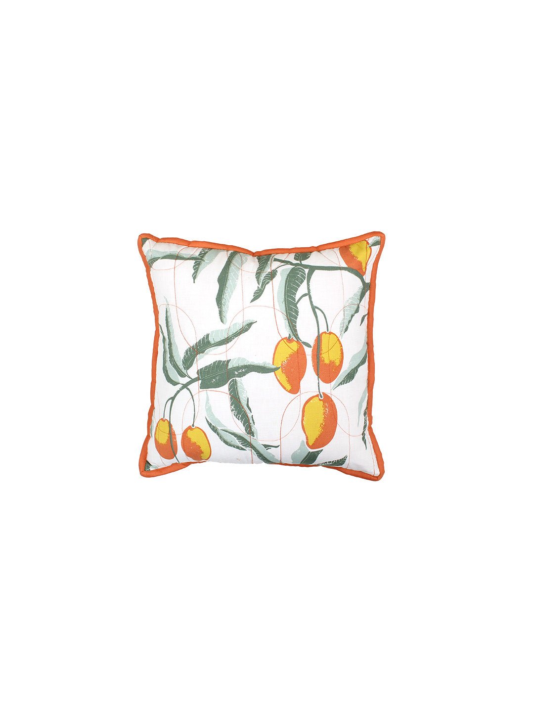 Aamb - Set Of 2 Cushion Covers (Rust) - Medium