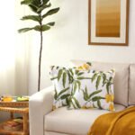 Amra – Set Of 2 Cushion Covers (Yellow) – Medium