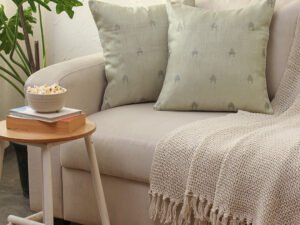 Chhatra Cushion Cover (Gray)