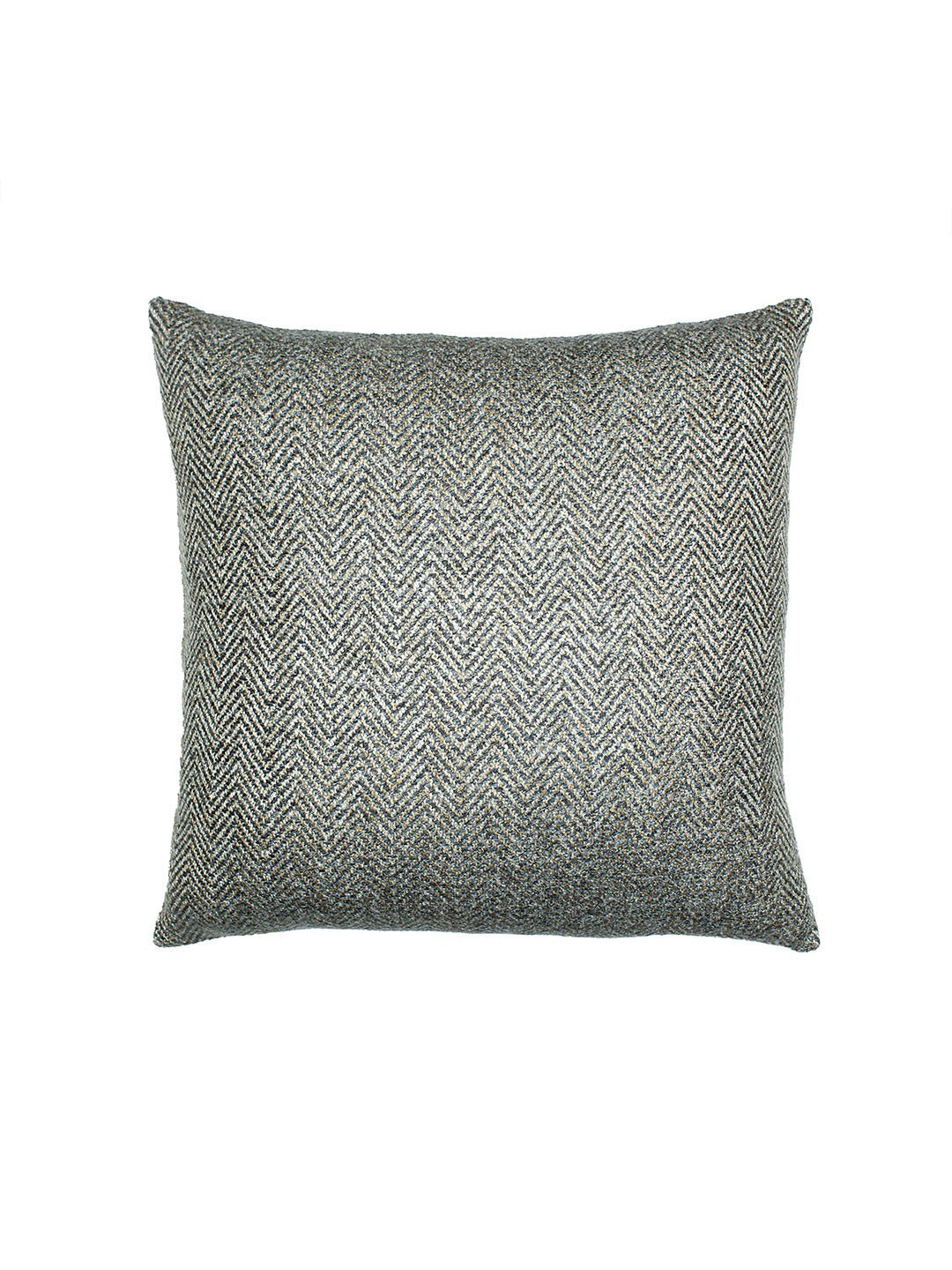 Chevron Set Of 2 Cushion Covers - (Black) - 40x40cm