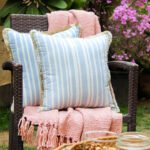 Dhari – Set Of 2 Cushion Covers (Blue) – Medium