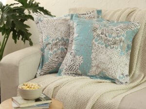 Mashak - Set Of 2 Cushion Covers (Blue) - Medium