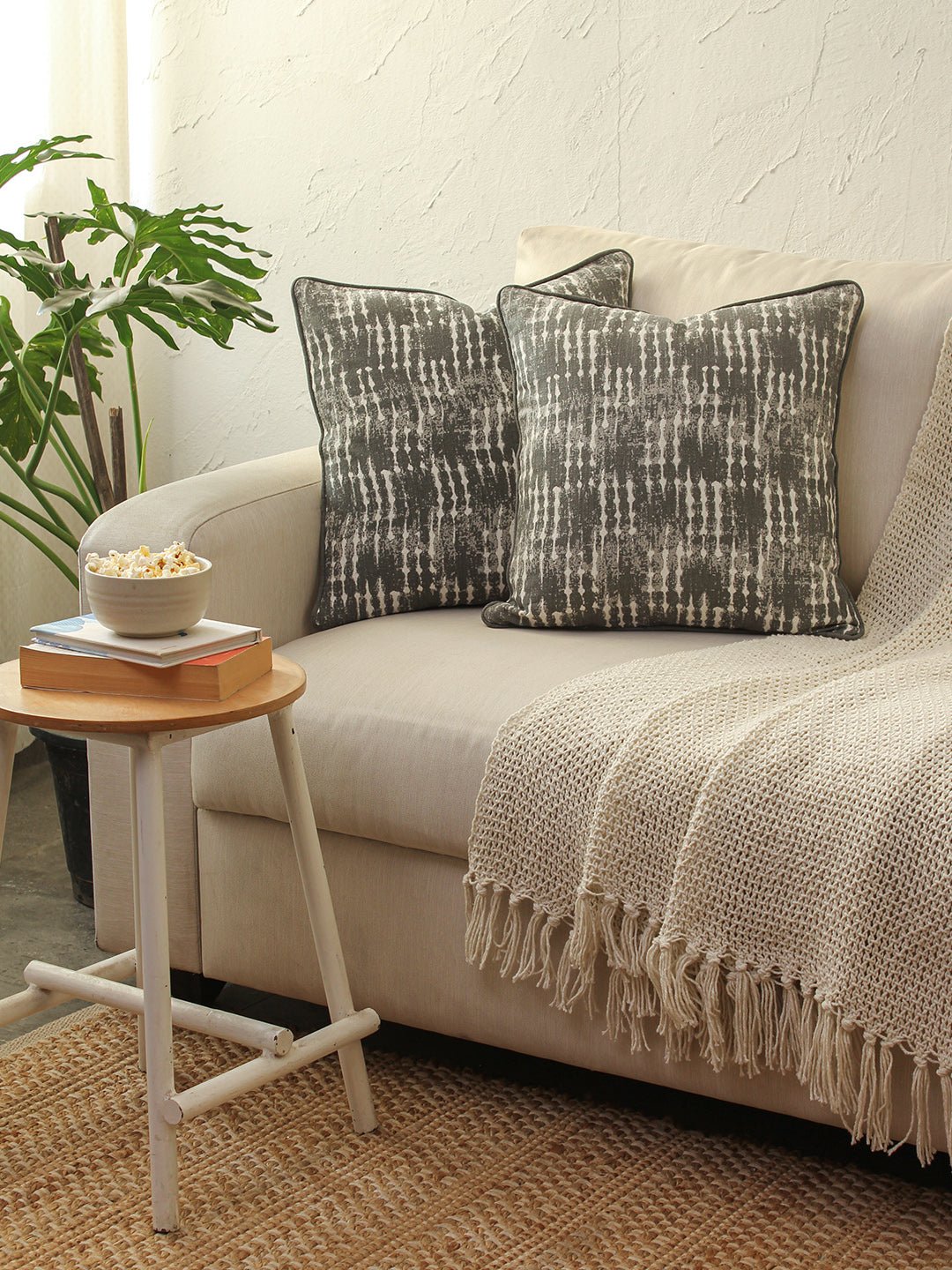 Malaguni Cushion Cover (Grey)