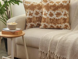 Malliku Cushion Cover (Beige)