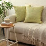 Mandav Cushion Cover (Green)