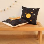 The Nine Planets – Set Of 2 Shaped Cushions (Multi)