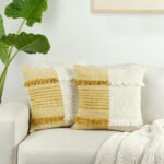 Neerja Set Of 2 Cushion Covers (Yellow)