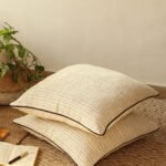 Pir Panjal – Set Of 2 Cushion Covers (Natural) – Large
