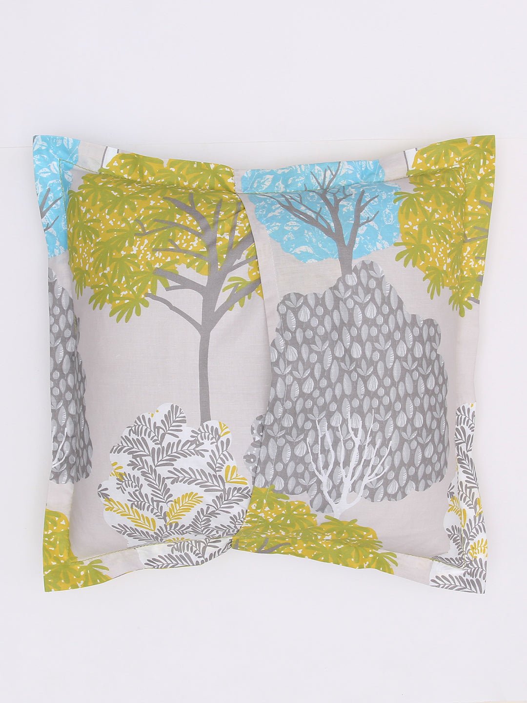 Saptaparni Cushion Cover (Green)