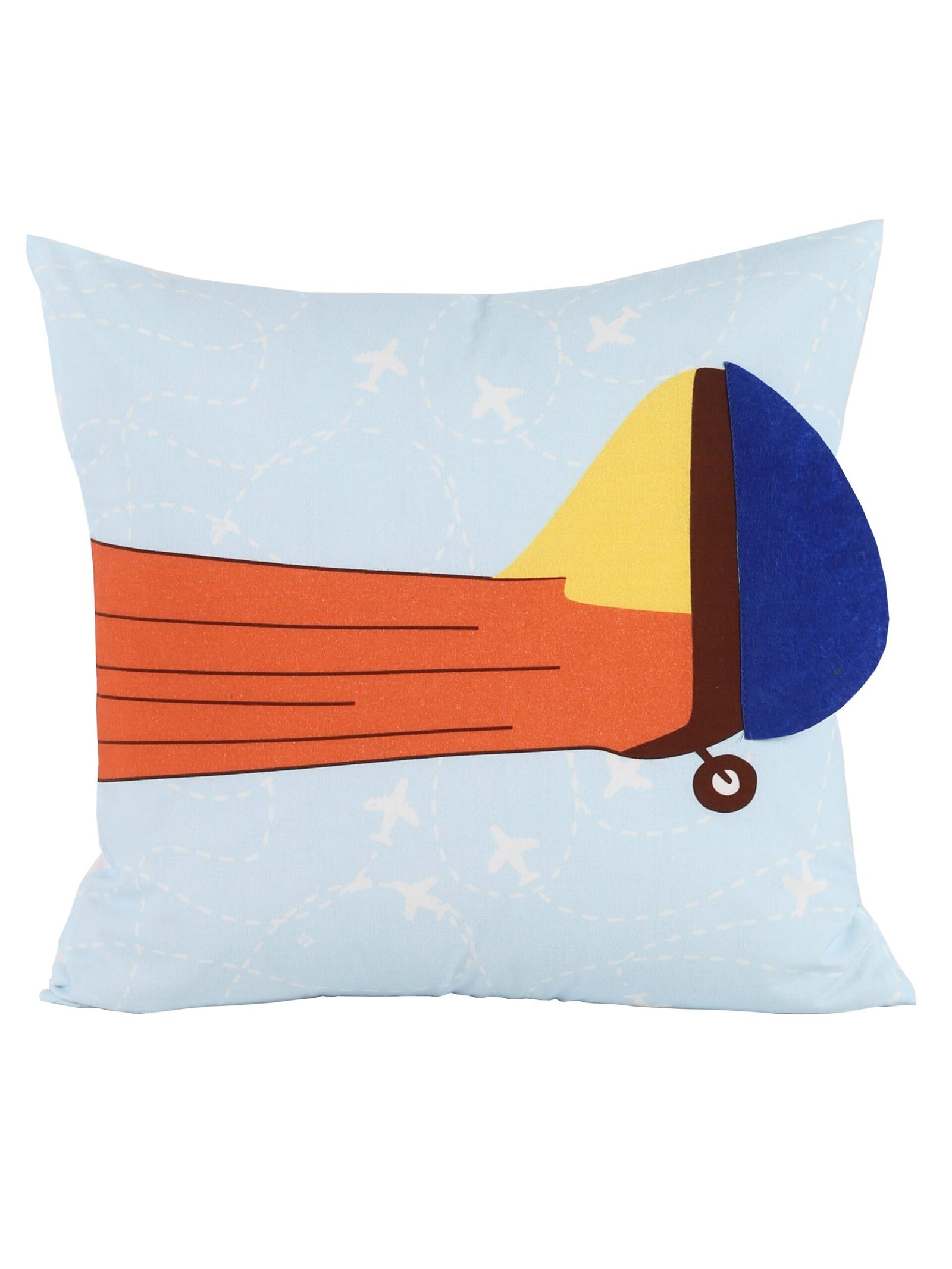 The Stearman Puzzle A - Set Of 2 Shaped Cushions (Multi)