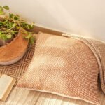 Vindhya – Set Of 2 Cushion Cover (Brown) – Large