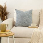 Vindhya – Set Of 2 Cushion Covers (Dark Blue) – 45X45 cm