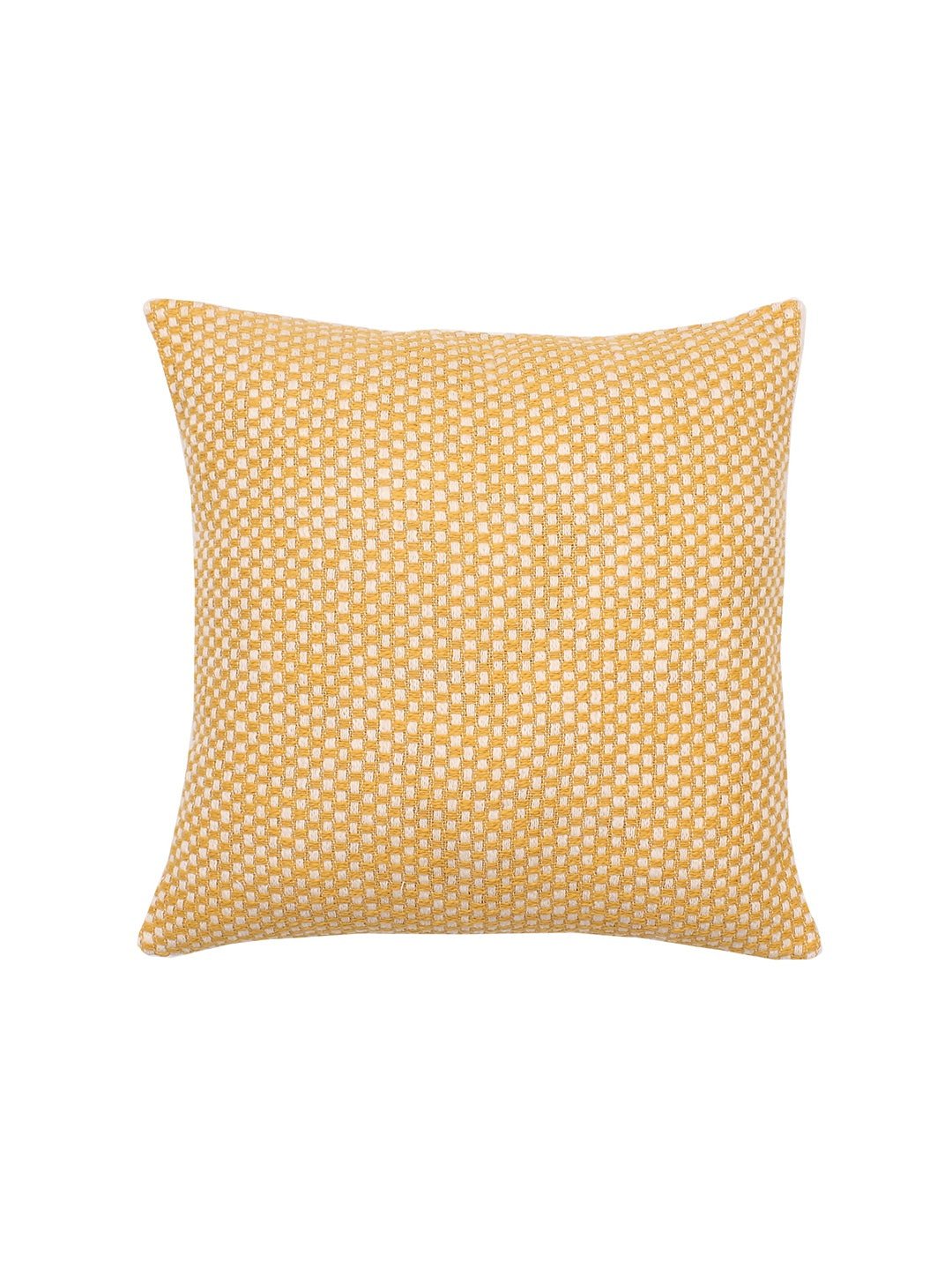 Vindhya - Set Of 2 Cushion Covers (Yellow) - 45X45 cm