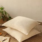 Vindhya – Set Of 2 Cushion Covers (Natural) – Large