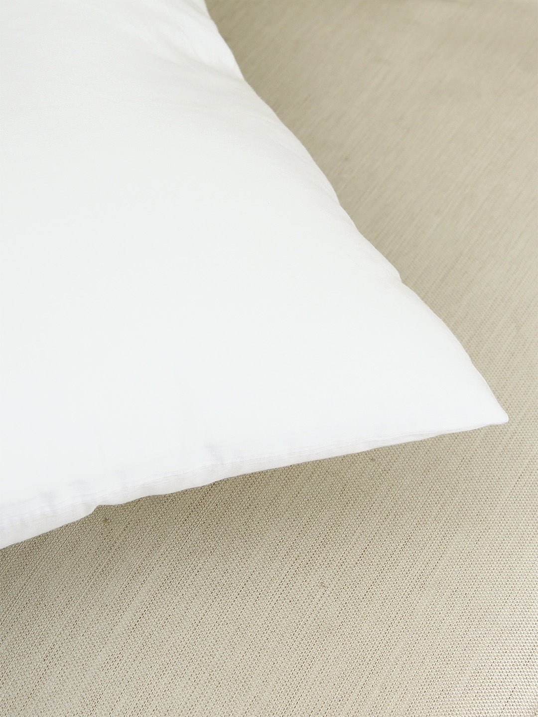 Vindhya Set Of 2 Cushion Covers + 2 Cushion Fillers (Yellow) - 40X40 cm