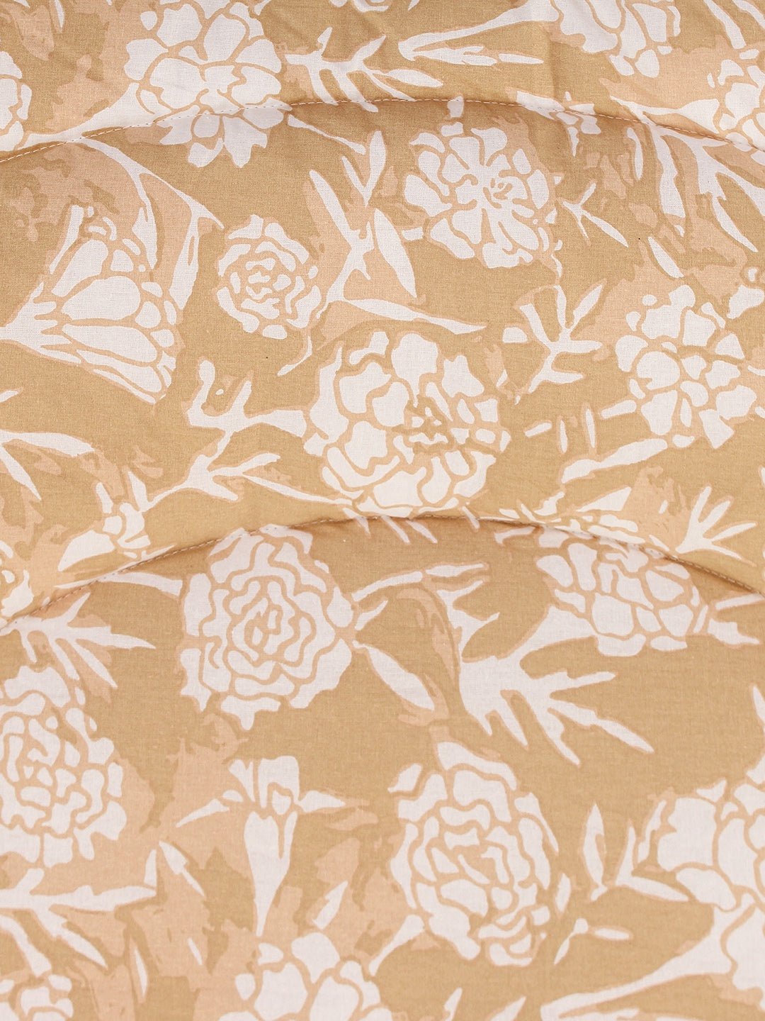 Genda Phool Double Comforter (Beige)