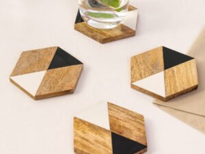 Pamban - Set Of 4 Coasters (Multicolor)