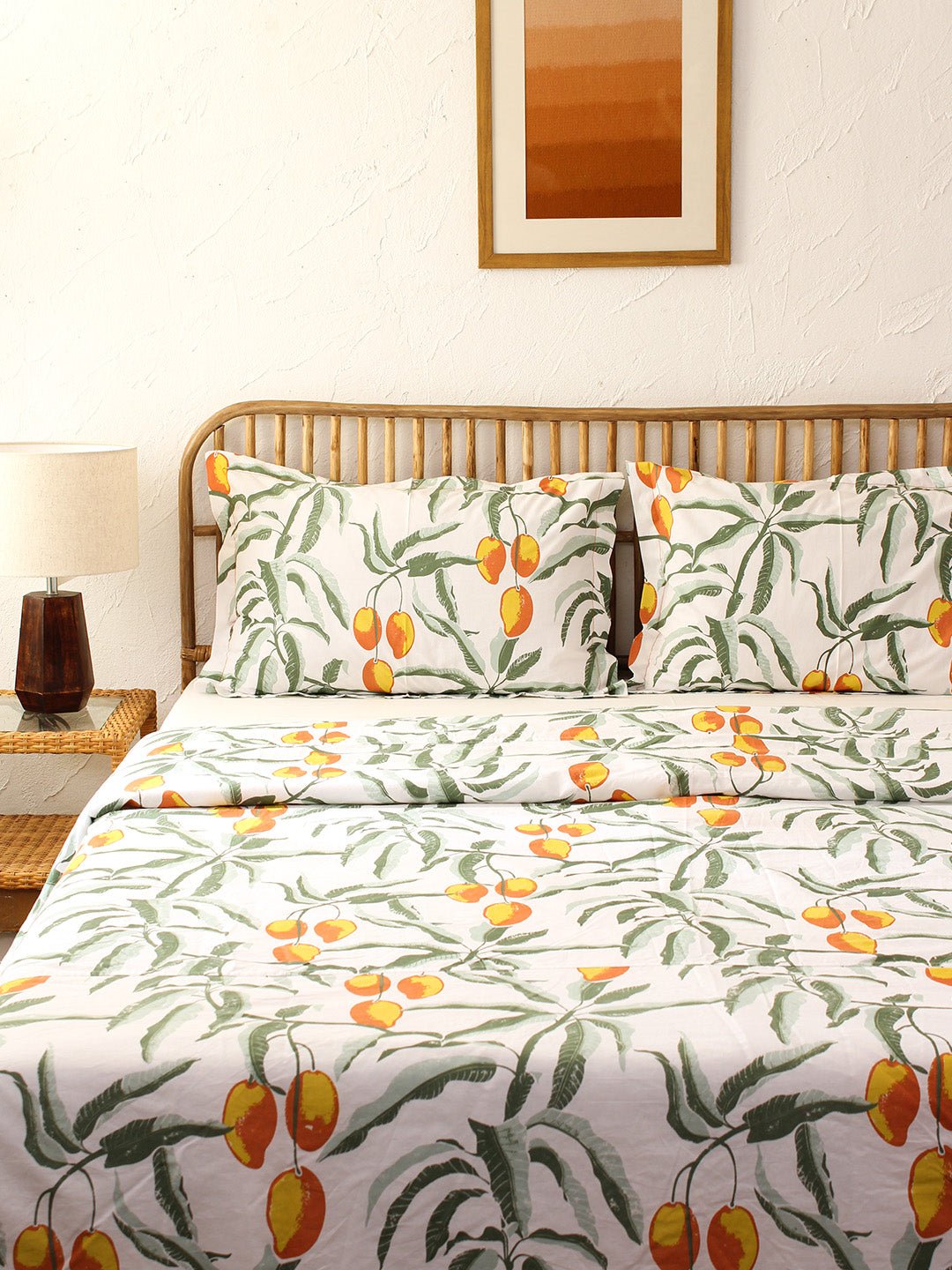 Amra Rust Duvet Cover