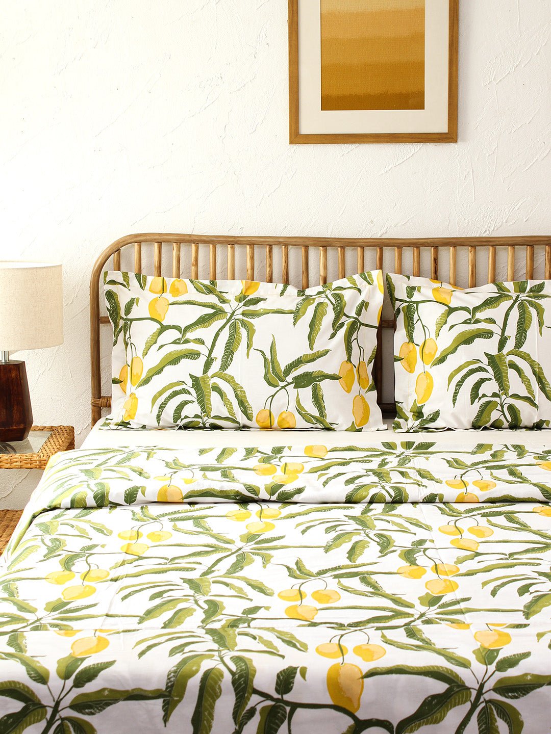 Amra Yellow Duvet Cover