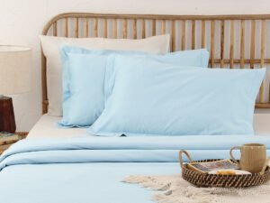 Juniper Double Duvet Cover (Blue)