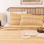 Kullu Patti Single Duvet Cover (Yellow)