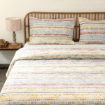 Meghwal Double Duvet Cover (Blue)