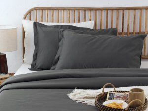 Pepper Single Duvet Cover (Grey)