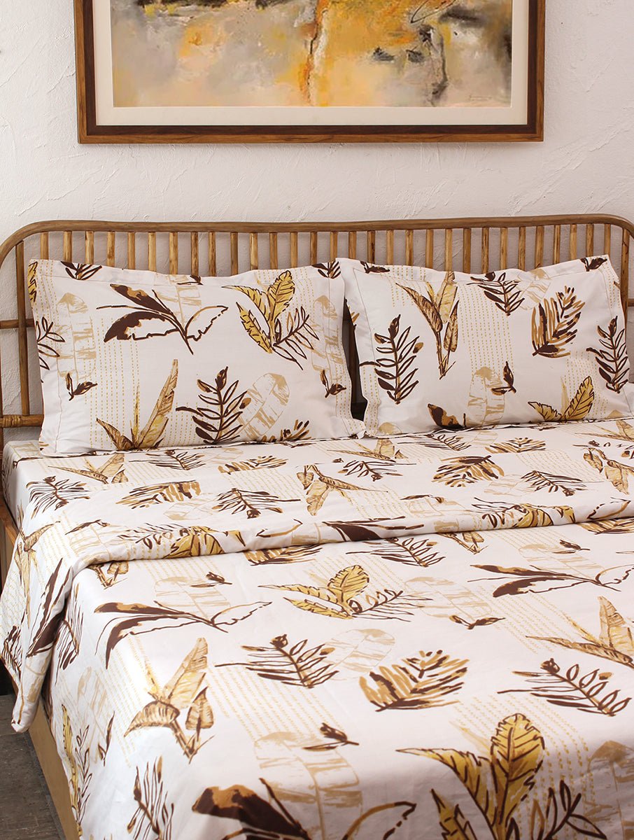 Vanam Brown Duvet Cover