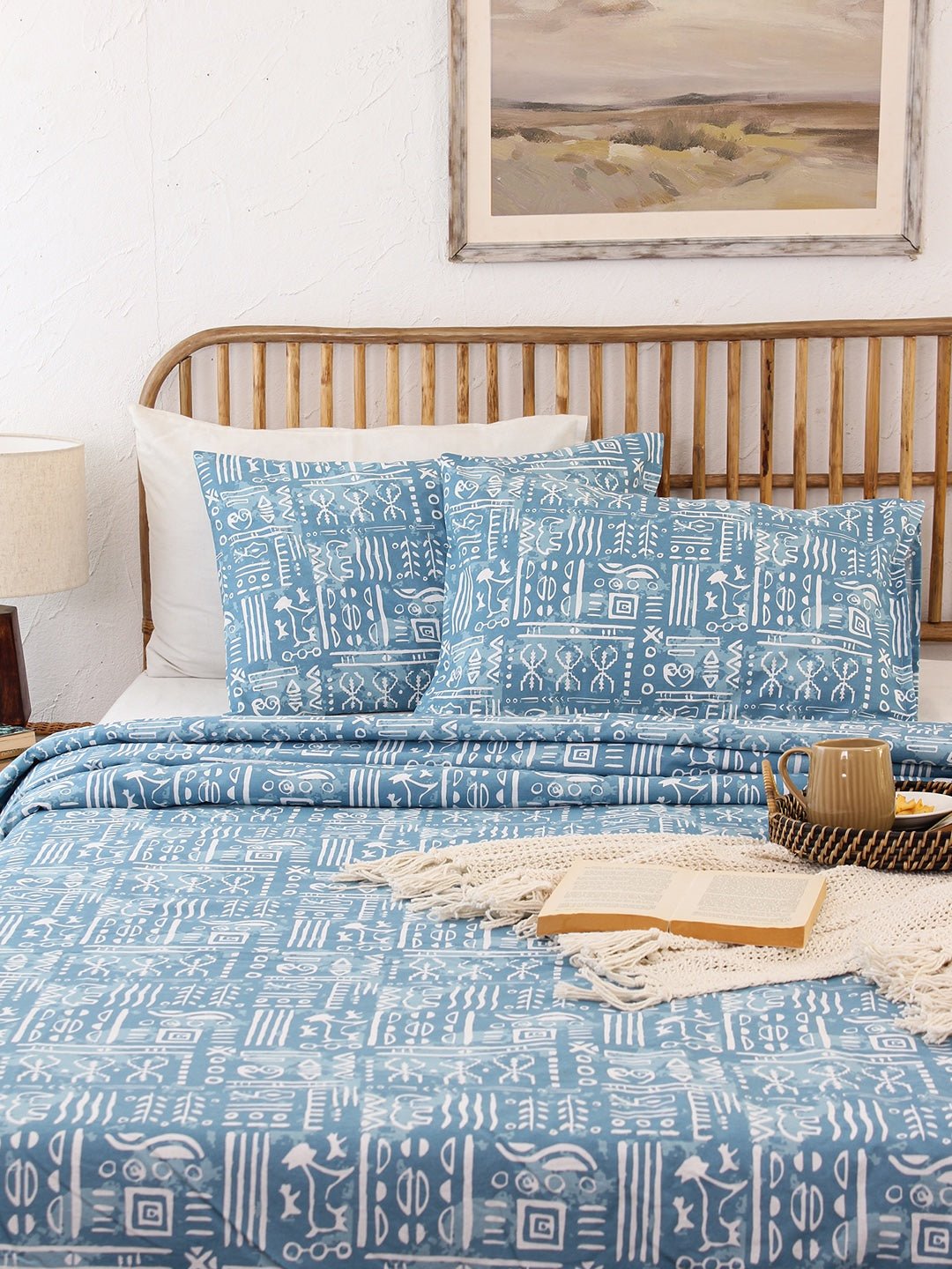 Gamathi Single Dohar (Light Blue)