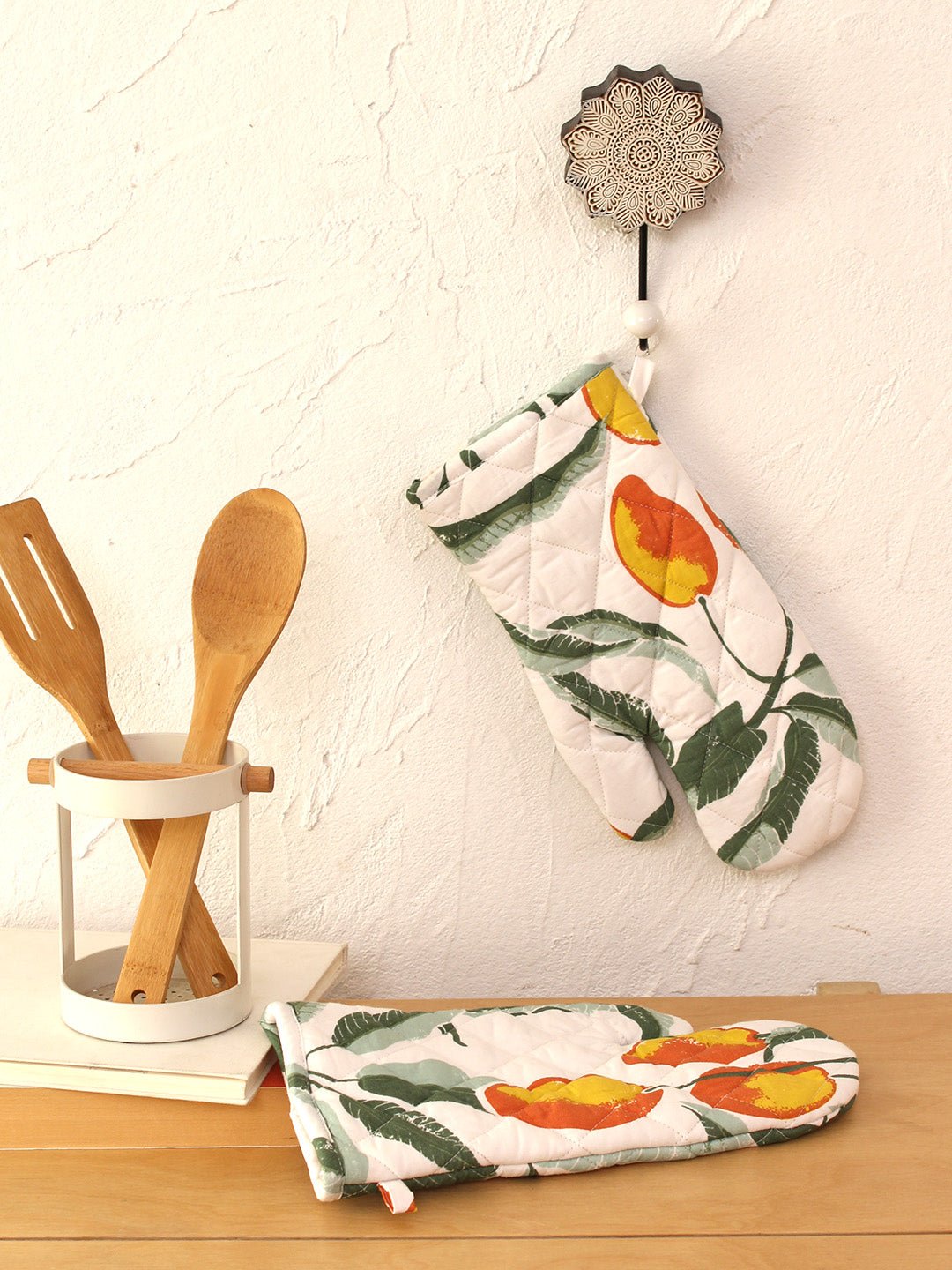 Rasaal - Set Of 2 Gloves (Yellow)