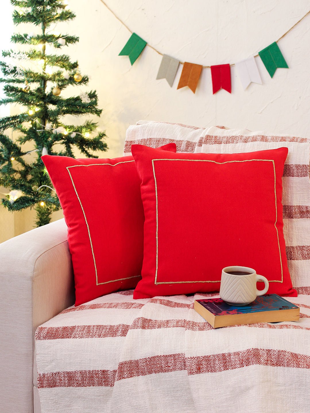 Gingerbread Man Cushion Cover Gift Set