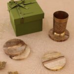 Majuli Coaster Gift Box (Beige)