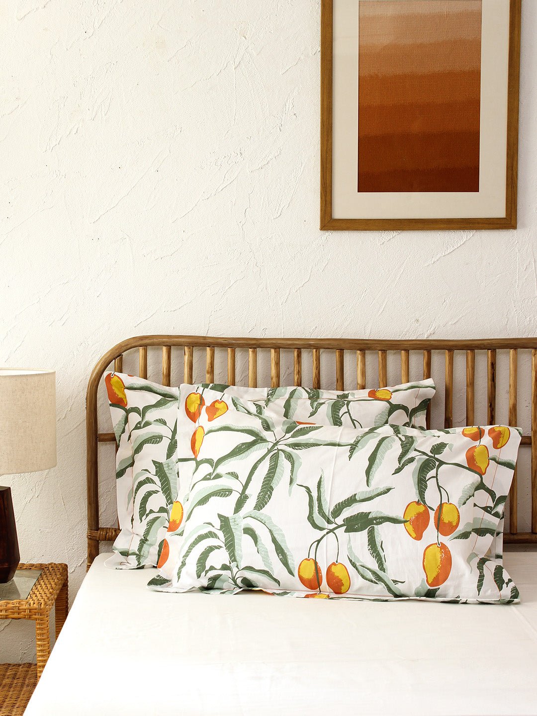 Amra Pillow Cover Set (Rust)