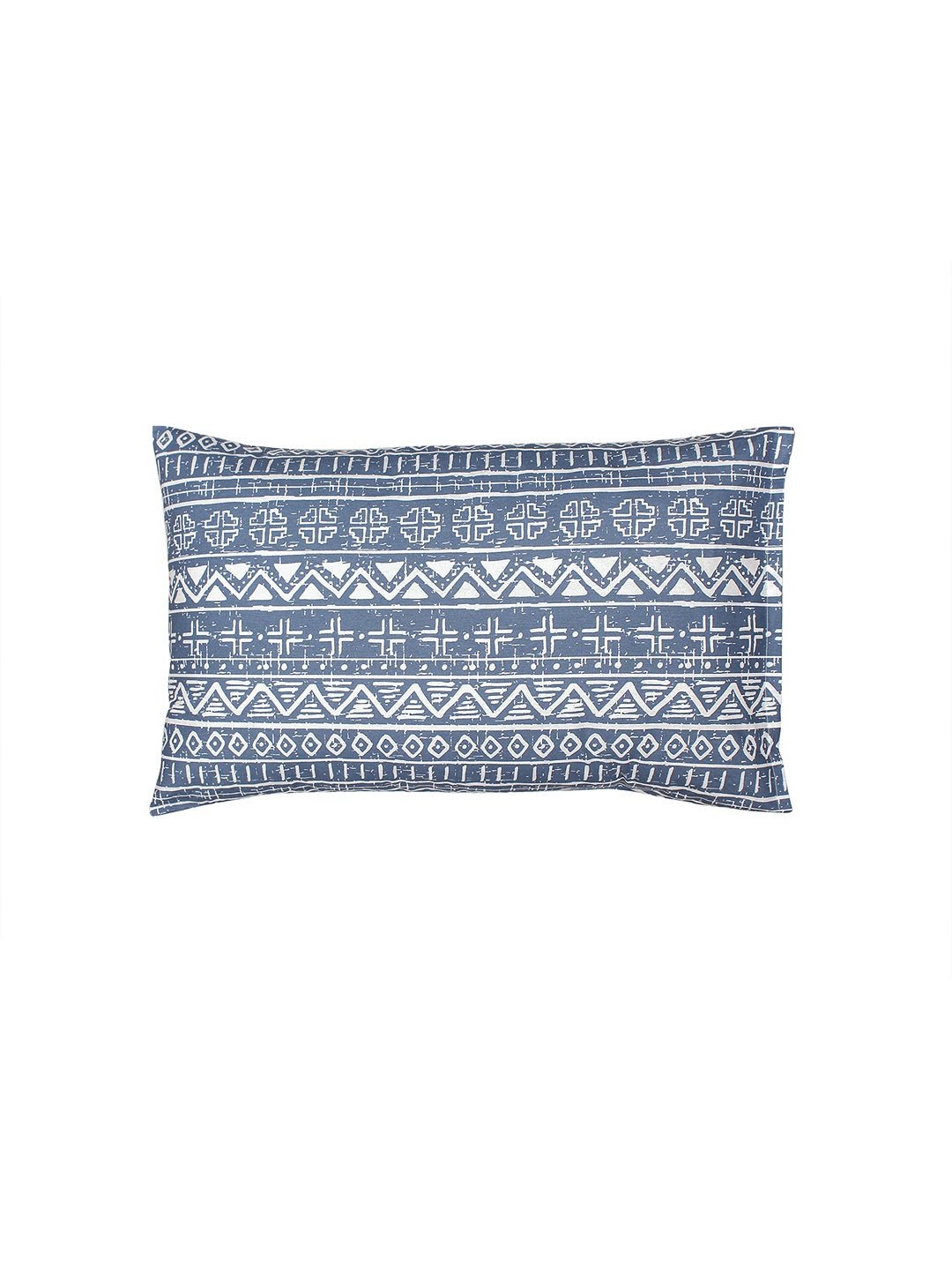 Kullu Patti Pillow Cover Set (Blue)