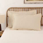 Sesame Pillow Cover Set (Off White)