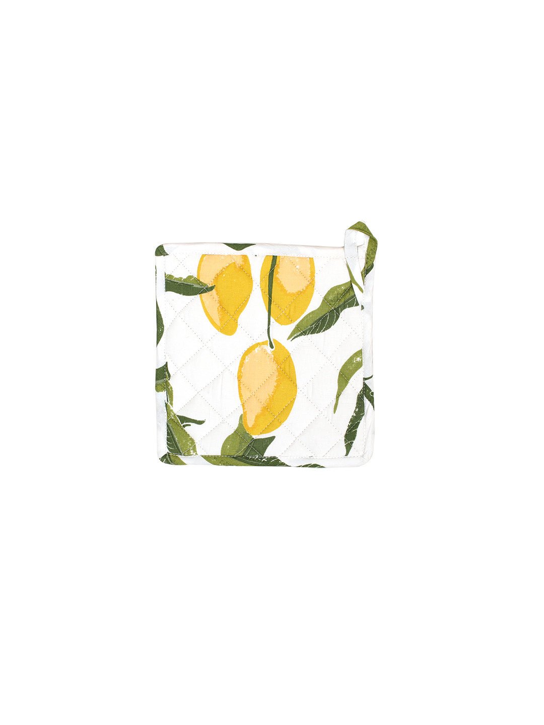 Rasaal - Set Of 2 Pot Holders (Yellow)