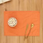 Karanji – Set Of 2 Placemats (Orange)
