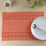 Barkheda – Set Of 2 Placemats (Rust)