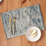 Daya – Set Of 2 Placemats (Blue)
