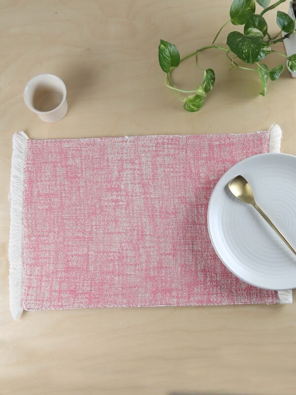 Mamoon – Set Of 2 Placemats (Pink)
