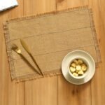 Nalikeram – Set Of 2 Placemats (Beige)