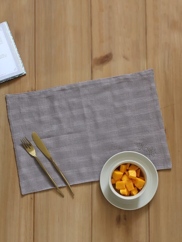 Spice Garden – Set Of 2 Placemats (Grey)