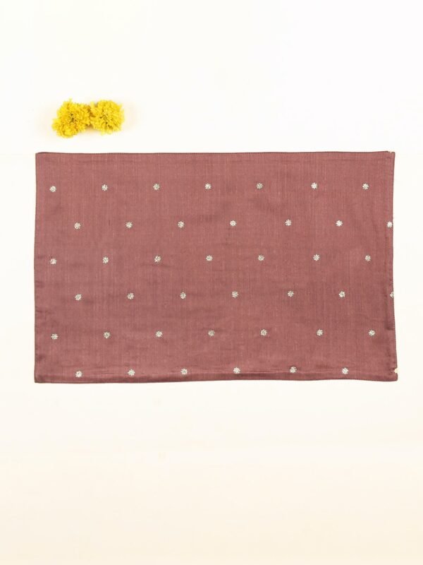 Sirhind – Set Of 2 Placemats (Brown)