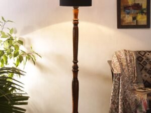 Lack Cotton Wooden Floor lamp